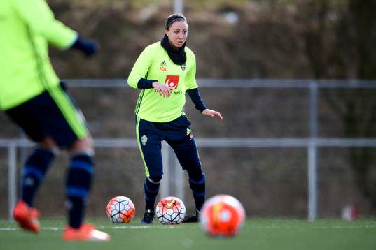 Sveriges Petra Andersson