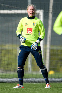 Sveriges målvakt Hedvig Lindahl