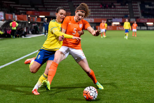 Sveriges Emilia Appelqvist och Nederländernas Dominique