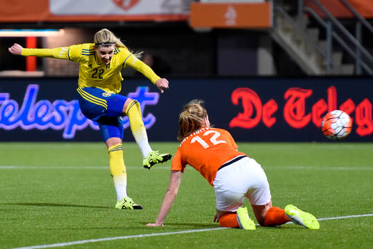 Sveriges Olivia Schough har en chans