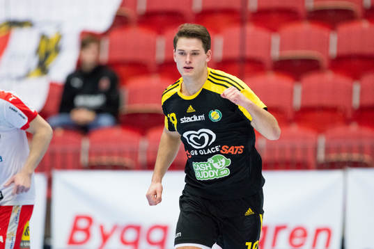 Sävehofs Niclas Fingren jublar
