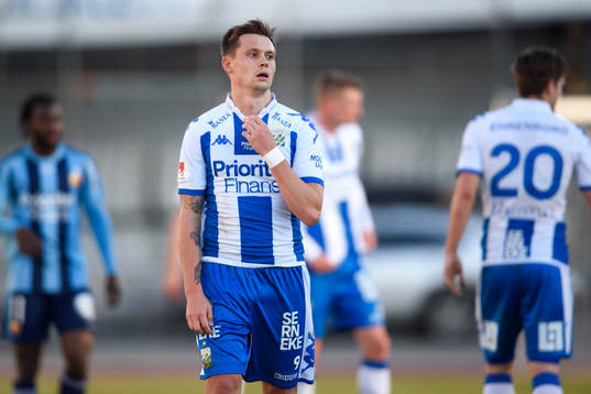 IFK Göteborgs Jakob Svarrer Ankersen deppar