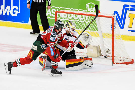 Frölundas Artturi Lehkonen gör 4-1 bakom Djurgårdens