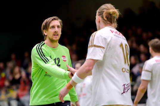 Ricohs målvakt Thomas Forsberg