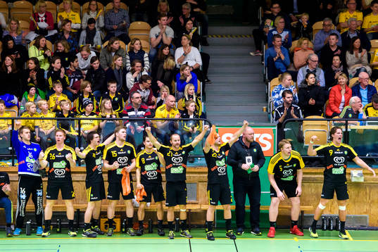 Sävehofs spelare jublar