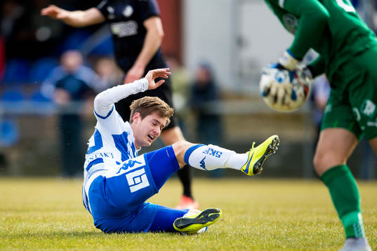 IFK Göteborgs Victor Sköld missar en målchans