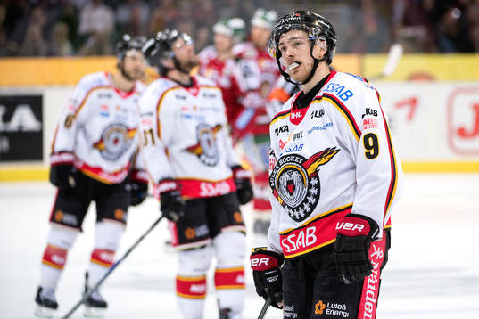 Luleås Johan Forsberg deppar