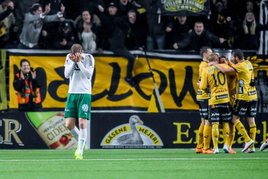 Hammarbys Lars Saetra deppar