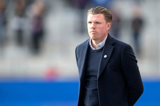 Ängelholms tränare Christian Järdler