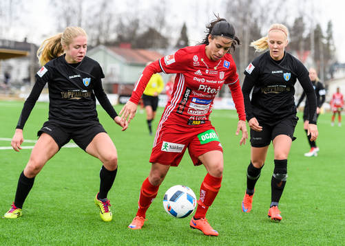 s Maja Göthberg (v), Adeline Engman (h)