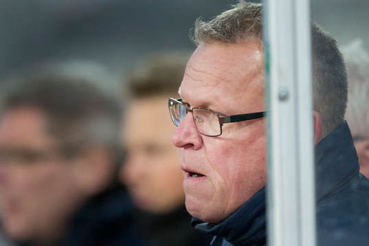 Norrköpings tränare Jan Andersson deppar