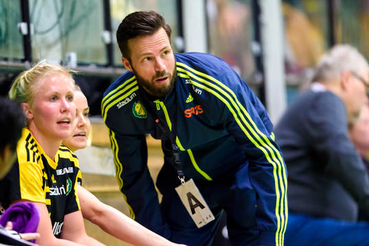 Sävehofs tränare Henrik Signell
