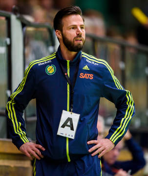 Sävehofs tränare Henrik Signell