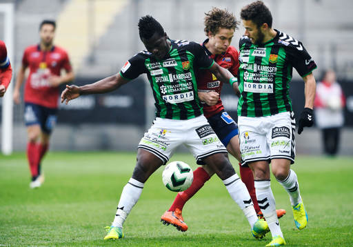 GAIS Ibrahim Tetej Bangura mot Örgrytes Jakob Lindström