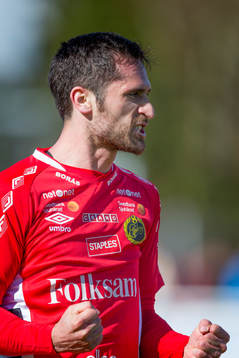 Elfsborgs Emir Bajrami jublar