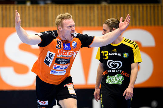 Kristianstads Fredric Pettersson jubel