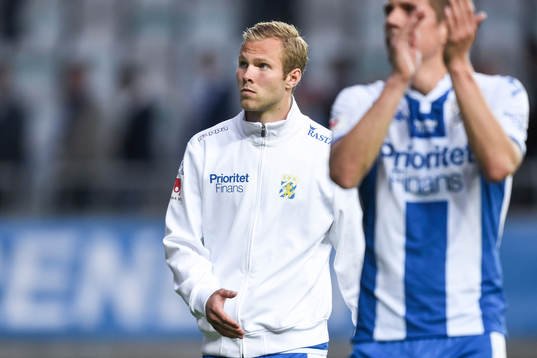 IFK Göteborgs Gustav Engvall deppar