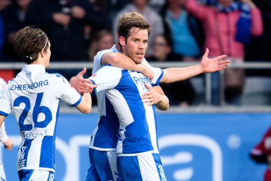 IFK Göteborgs Emil Salomonsson jublar