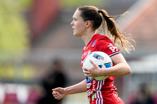 Piteås Felicia Karlsson jublar
