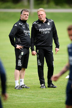 IFK Göteborgs assisterande tränare Magnus Edlund och
