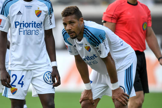 Djurgårdens Mathias Ranegie deppar