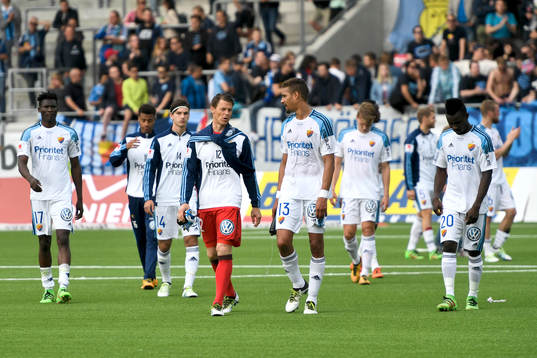 Djurgårdens spelare deppar