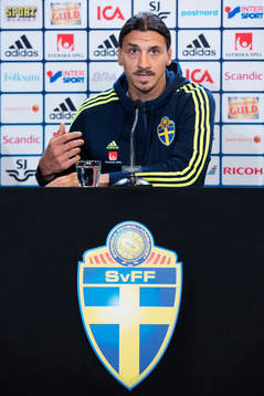 Sveriges Zlatan Ibrahimovic