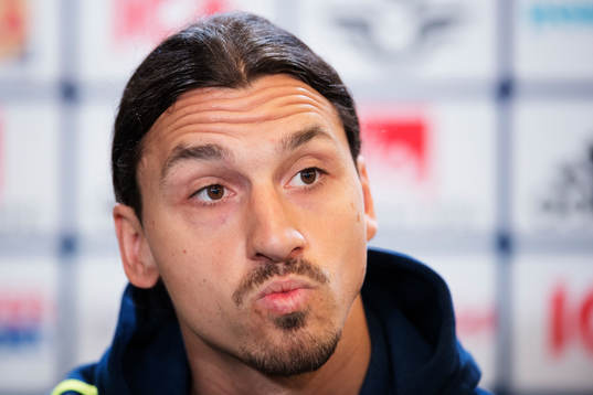 Sveriges Zlatan Ibrahimovic