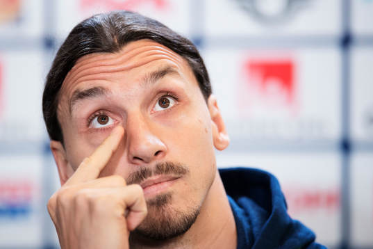 Sveriges Zlatan Ibrahimovic