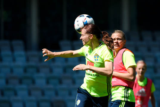 Lotta Schelin och Fridolina Rolfö