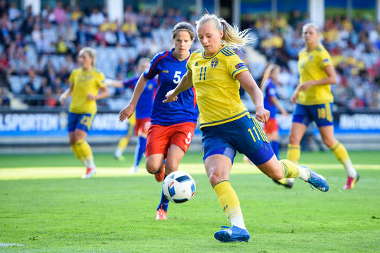 Sveriges Stina Blackstenius