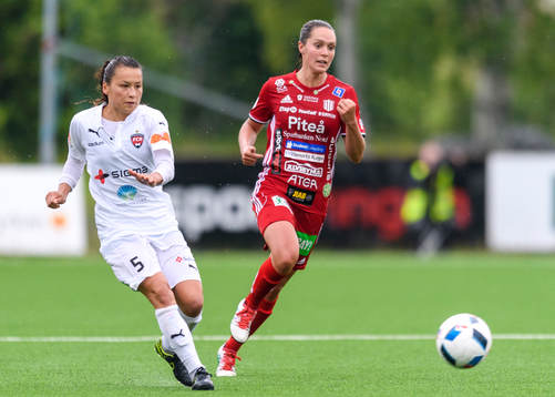 Rosengårds Alexandra Lowe Riley och Piteås Felicia