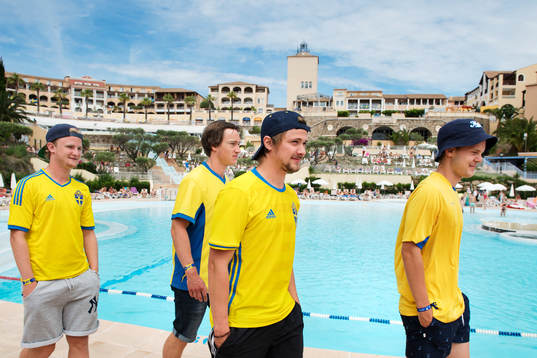 Jonatan Ödman, Mattias Fredriksson, Oskar Melin och Gustav