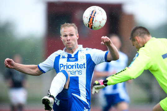 IFK Göteborgs Gustav Engvall gör 1-0