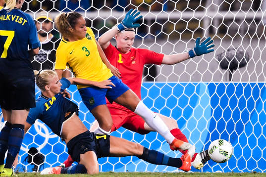 Brasiliens Monica i en kamp mot Sveriges Sofia Jakobsson