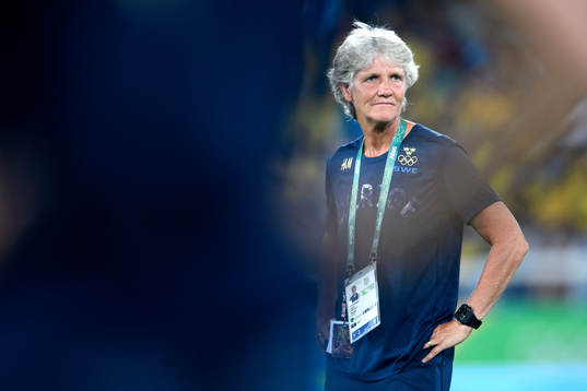 i fotbollsmatchen mellan Brasilien och Sverige