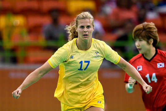 Sveriges Linnea Torstensson jublar