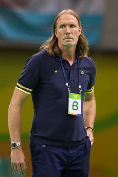 Sveriges förbundskapten Staffan Olsson