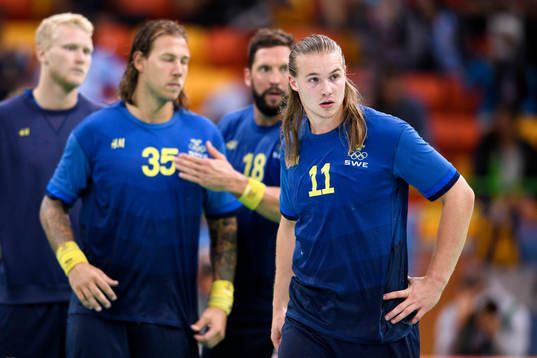 Sveriges Lukas Nilsson deppar