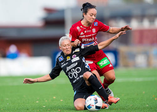 Piteås June Pedersen och Örebros Julia Spetsmark