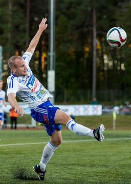 under fotbollsmatchen i division 1 norra mellan IFK Luleå