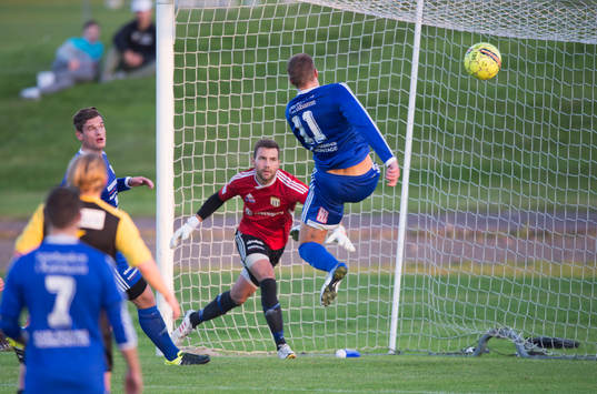 i matchen i division 2 mellan IFK Hässleholm och Asarum i