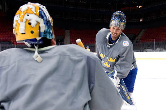 Sveriges målvakt Henrik Lundqvist