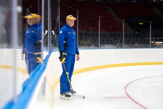 Sveriges förbundskapten Rikard Grönberg