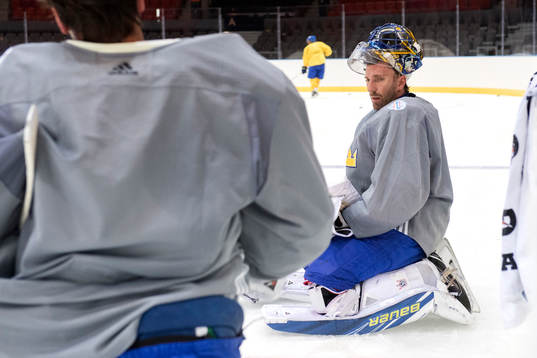 Sveriges målvakt Henrik Lundqvist