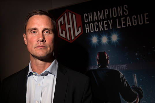 Bläddra bland fler bilder av Ishockey, CHL, Presskonferens