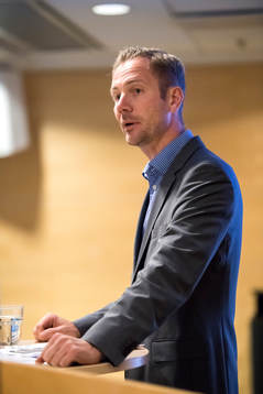 Henrik Evertsson, sportchef i Växjö