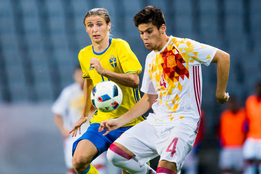 Sveriges Pawel Cibicki och Spaniens Jorge Mere