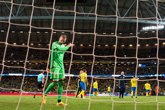 Sveriges målvakt Robin Olsen
