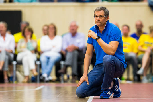 Rysslands förbundskapten Sergey Bazarevich